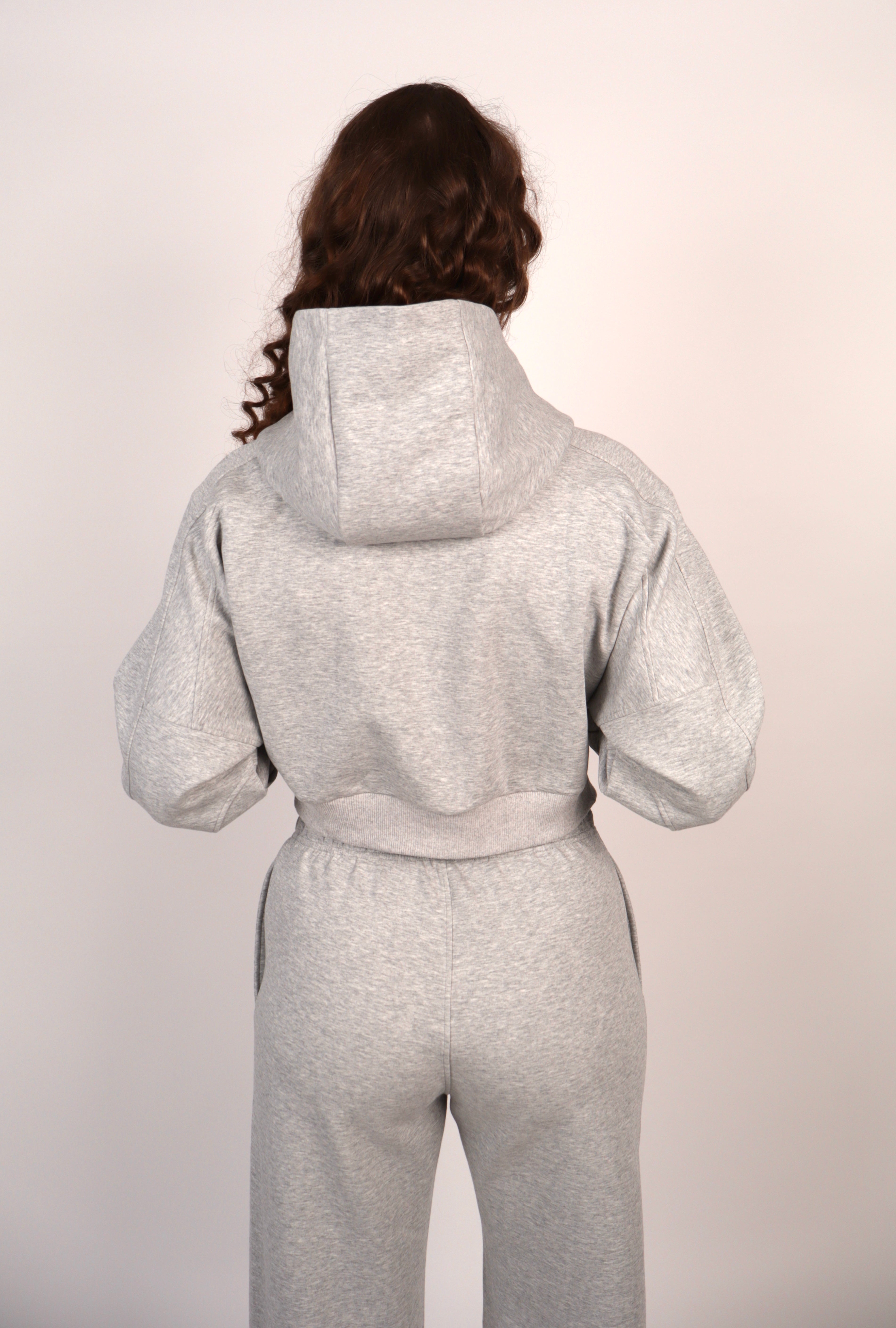 Recharge Zip Hoodie – Cloud Grey