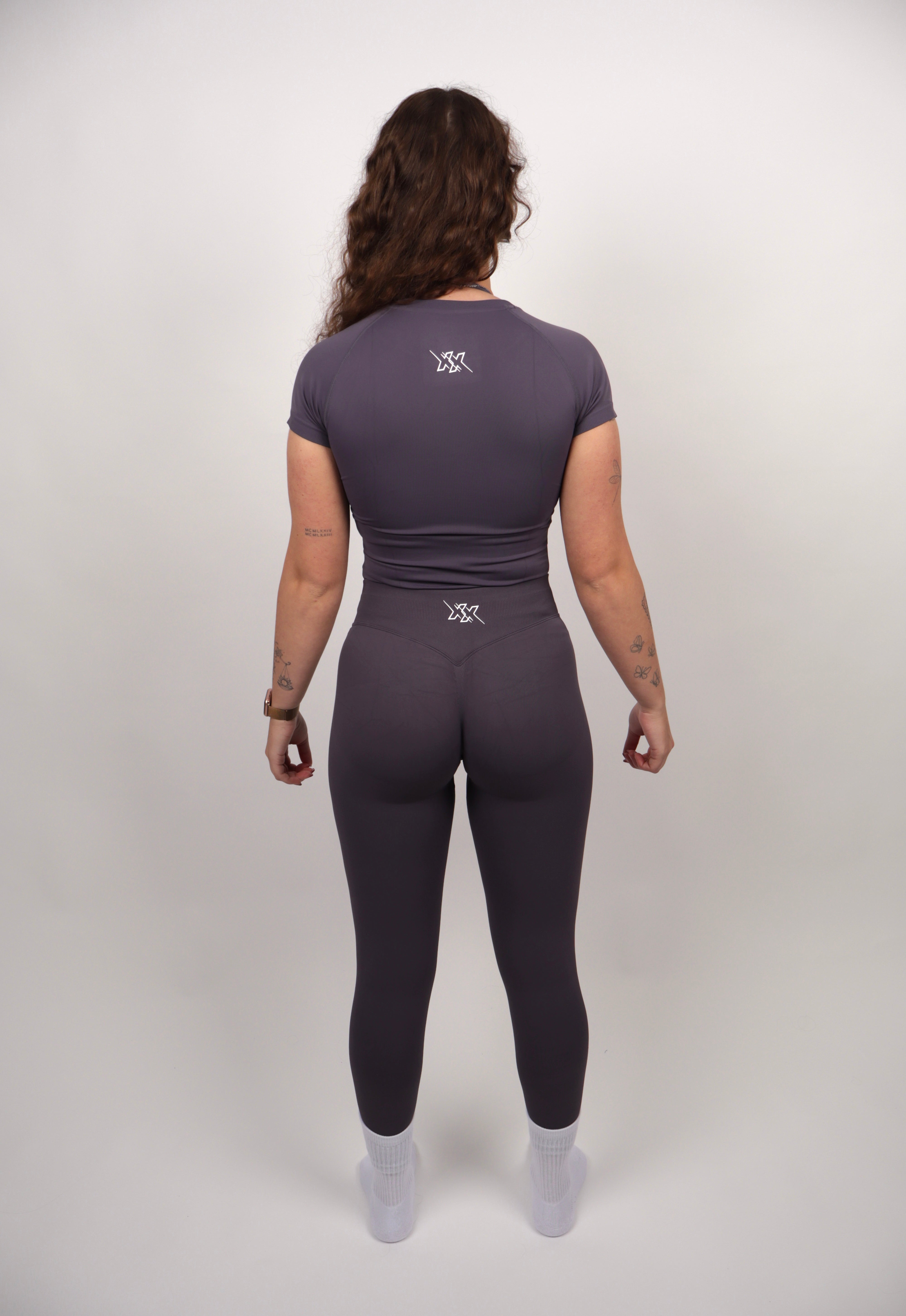 Extreme Compression Top – Mauve Purple
