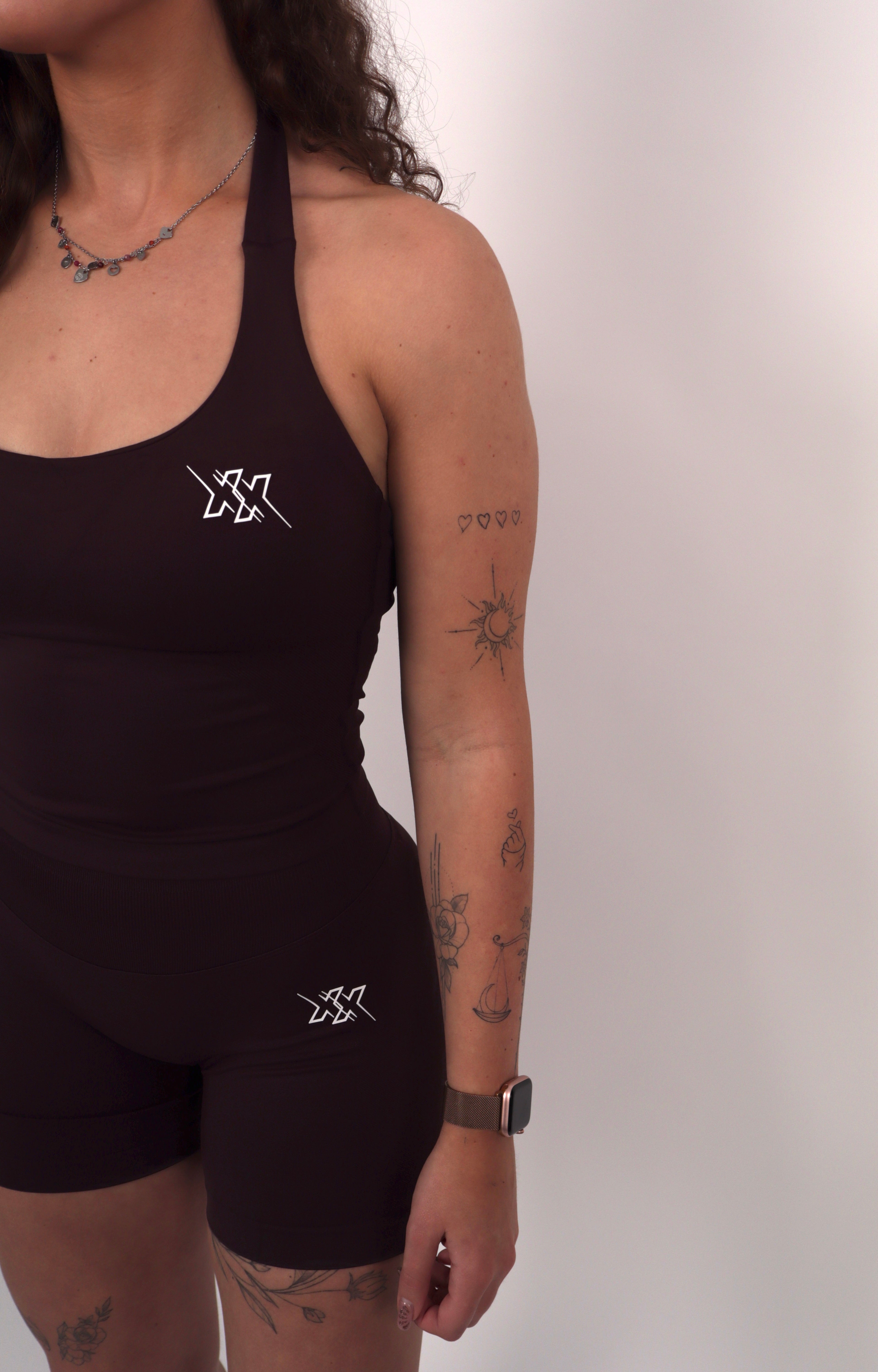 Extreme Halter Top – Dark Coffee - Next Extreme Performance