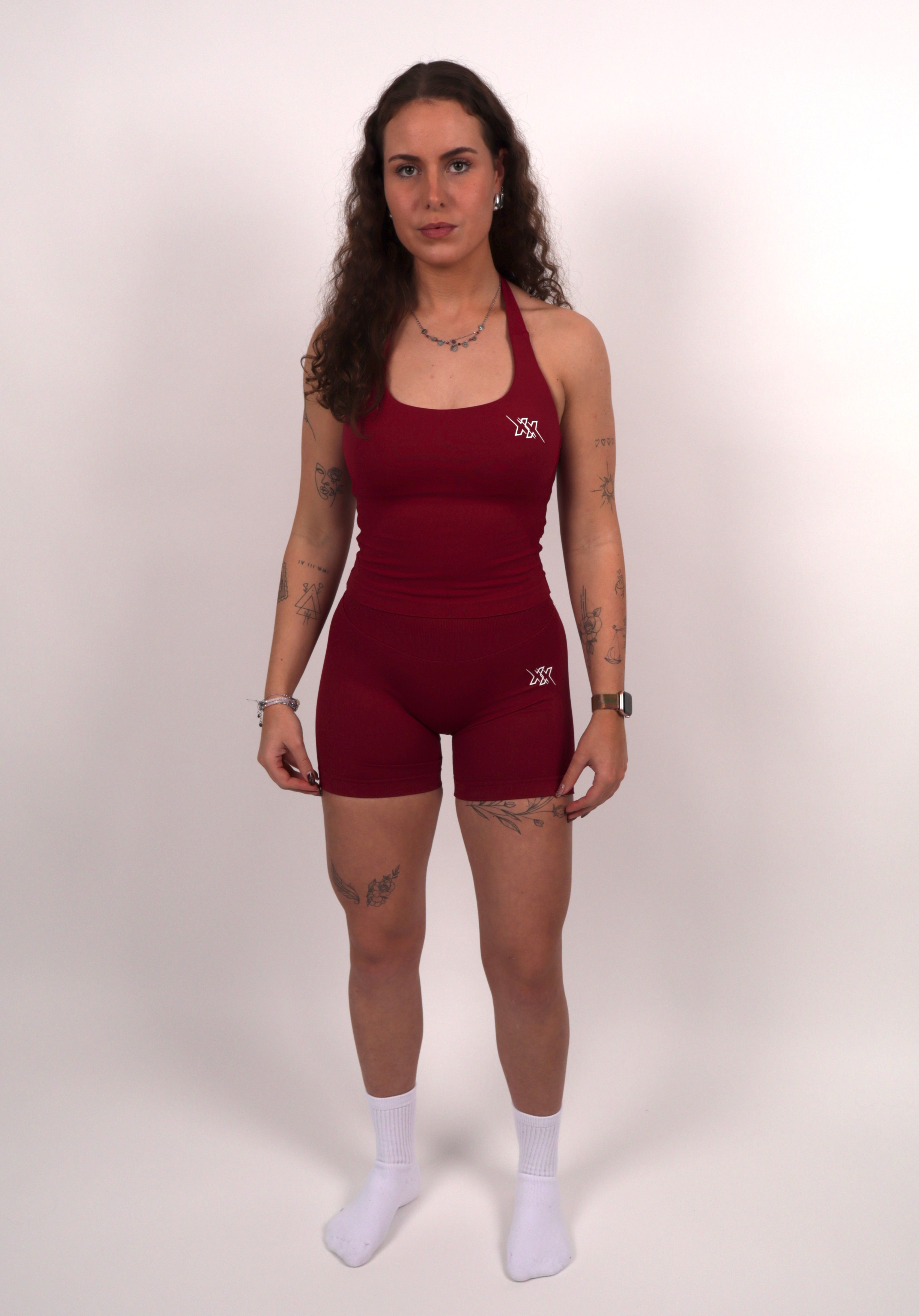 Extreme Scrunch Shorts – Ruby Red - Next Extreme Performance