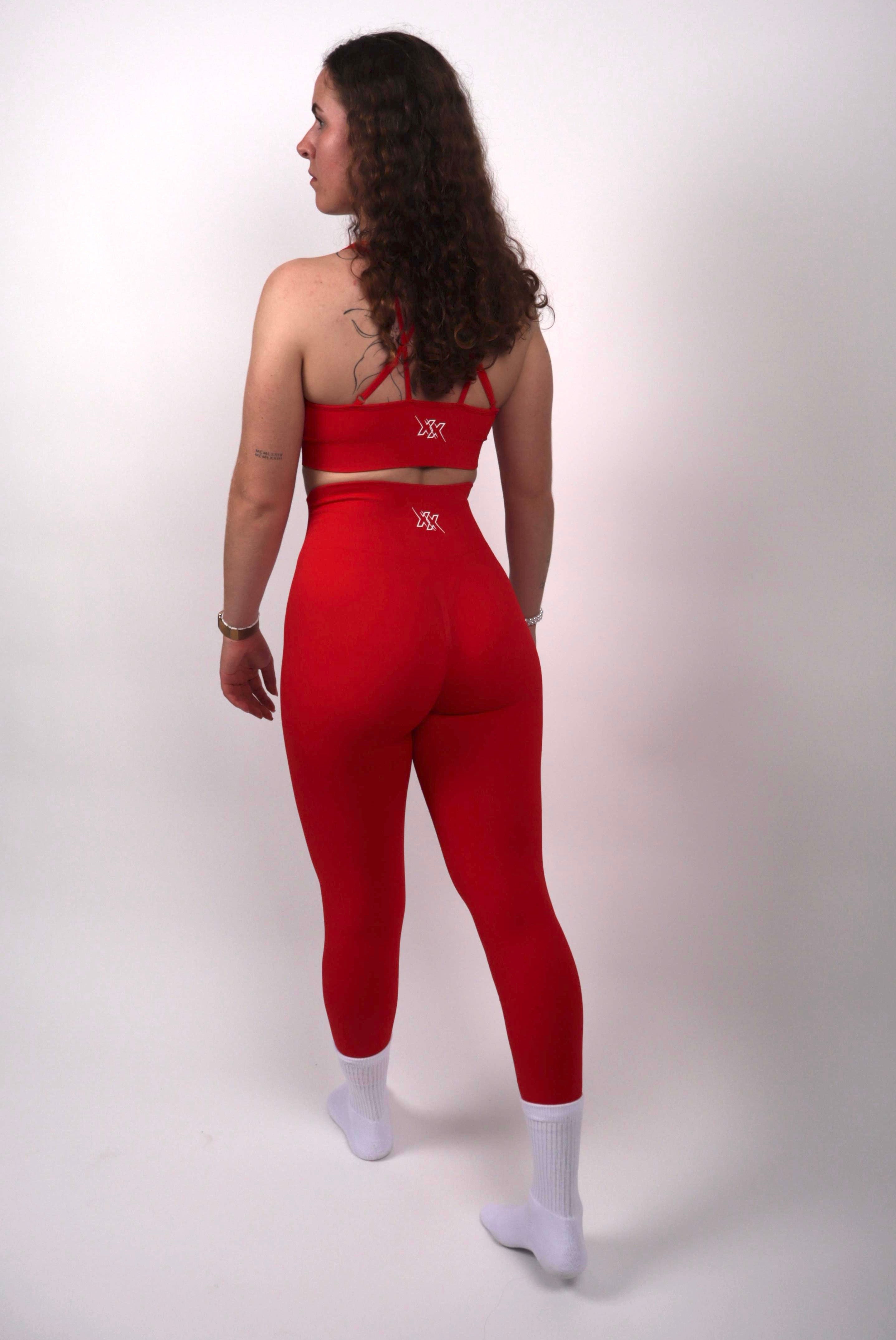 Performance Legging – Lovely Red - Next Extreme Performance