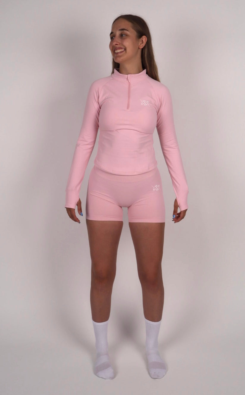 Extreme Scrunch Shorts – Blush Pink - Next Extreme Performance
