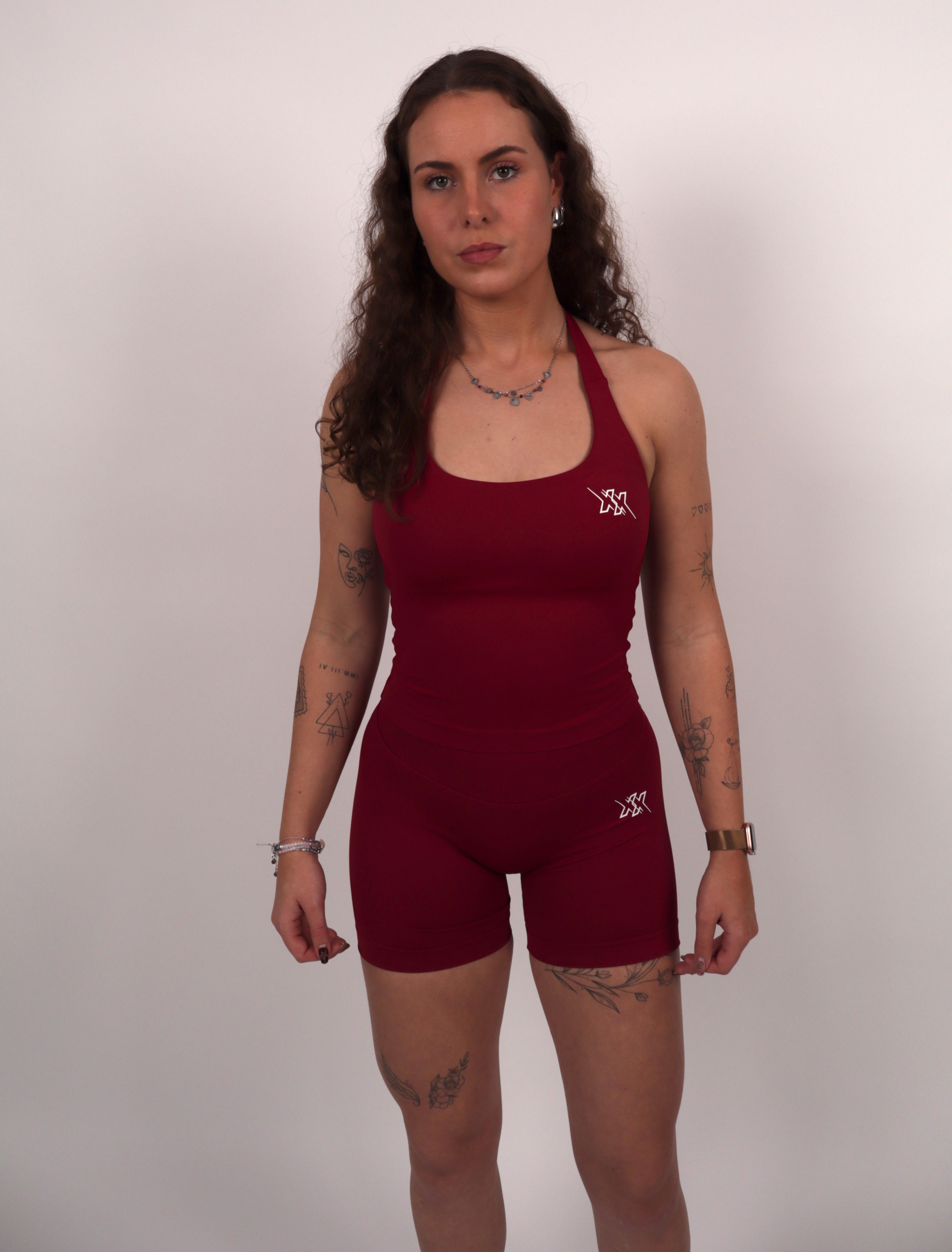 Extreme Halter Top – Ruby Red - Next Extreme Performance