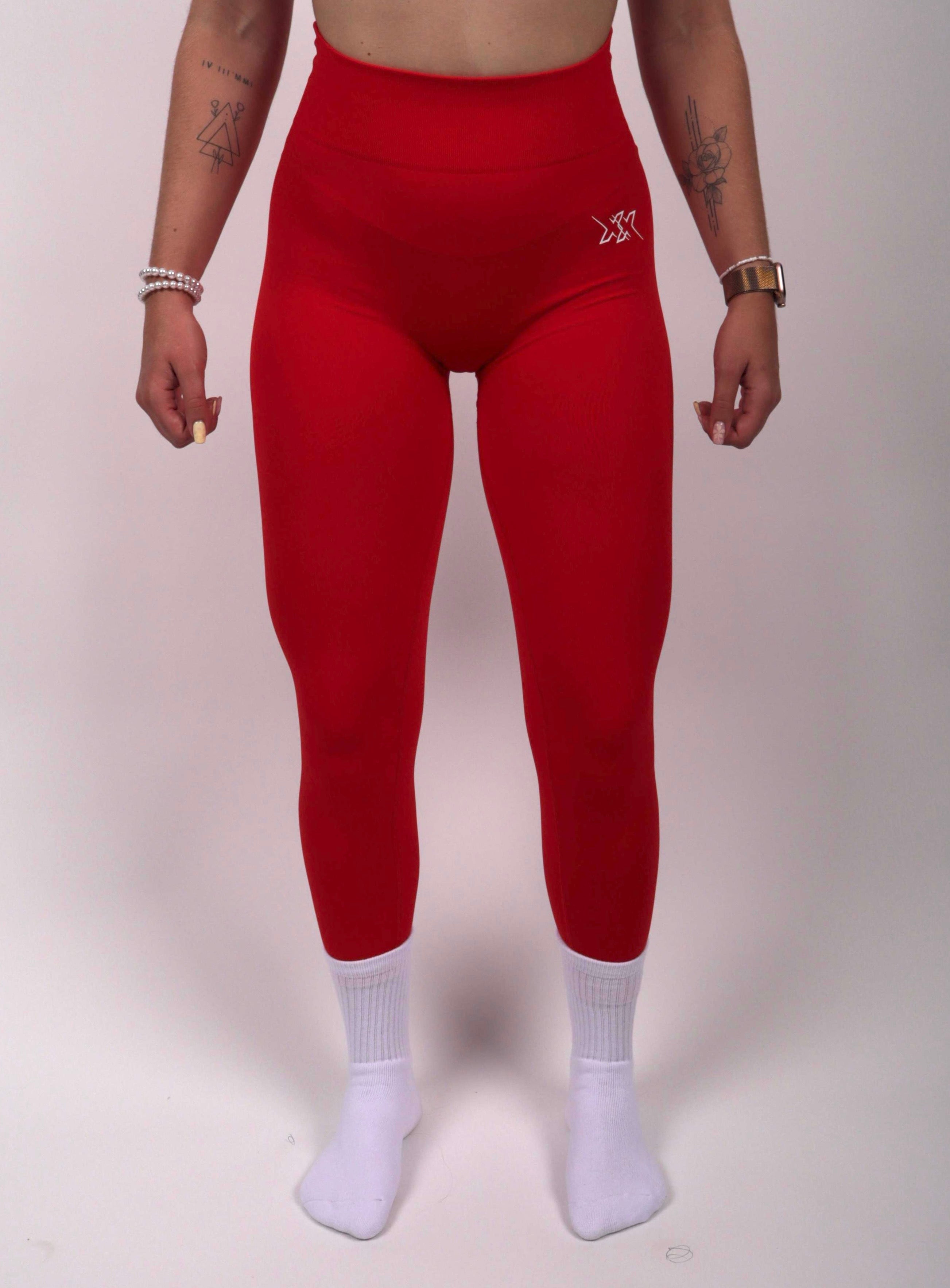 Performance Legging – Lovely Red - Next Extreme Performance