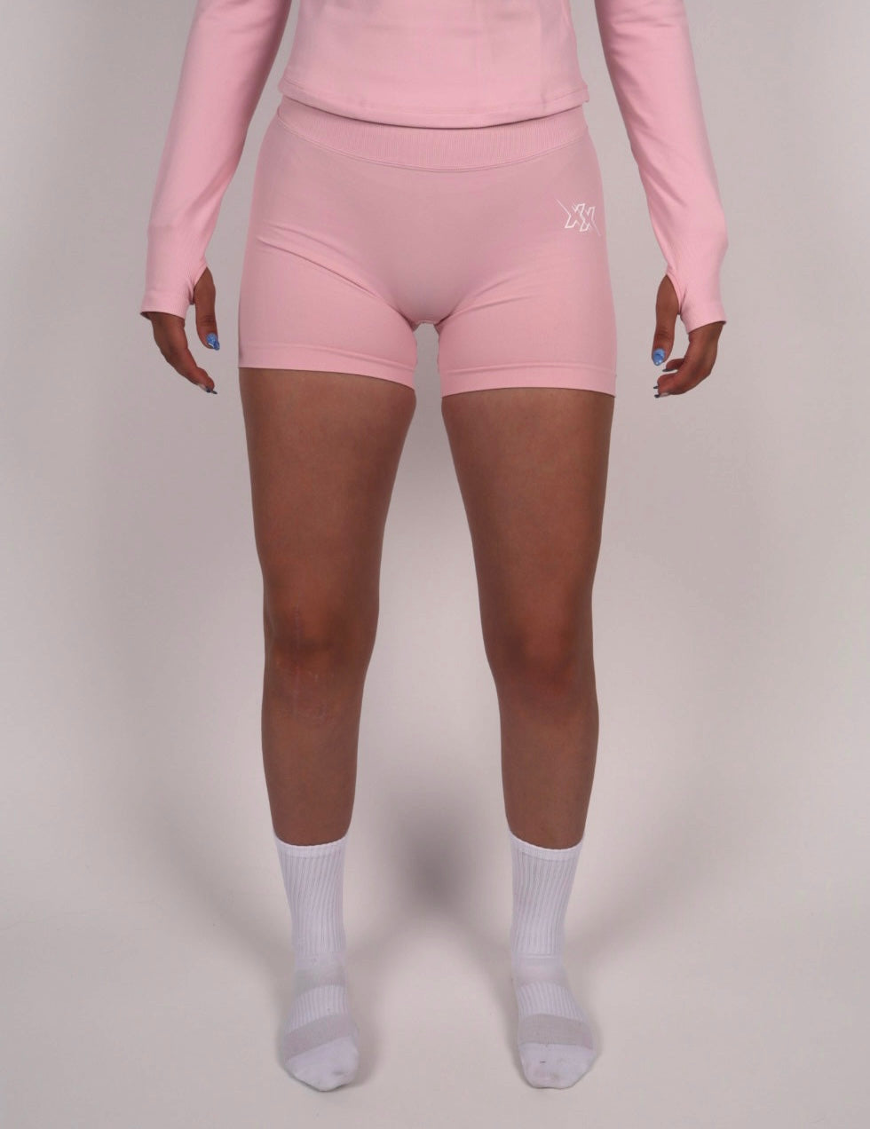 Sculpt Shorts – Powder Rose - Next Extreme Performance